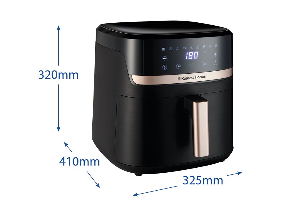 Russell Hobbs 27630-56/RH Satisfry fekete 8,3L forrólevegős sütő