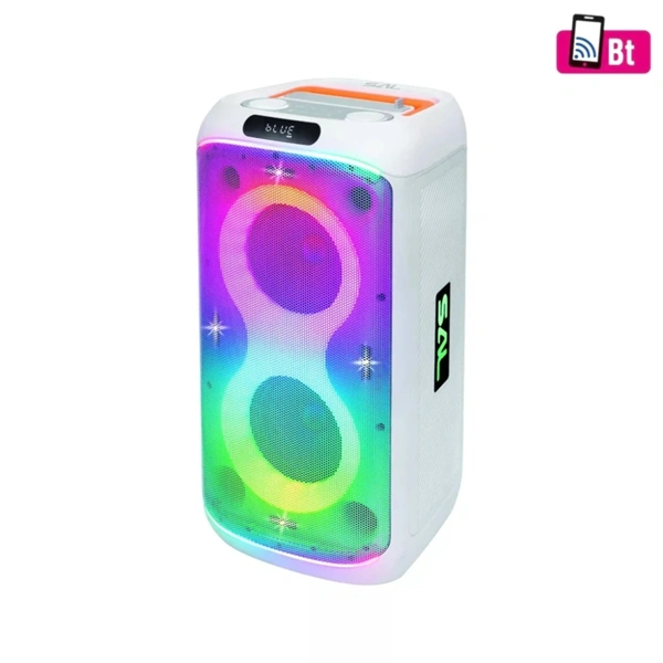 SAL PAR216WH 2x165mm akku BT LED mikrofon party hangszóró