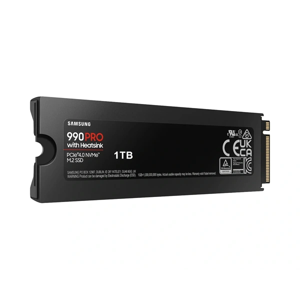 SAMSUNG 990 PRO with Heatsink NVMe™ M.2 SSD 1TB