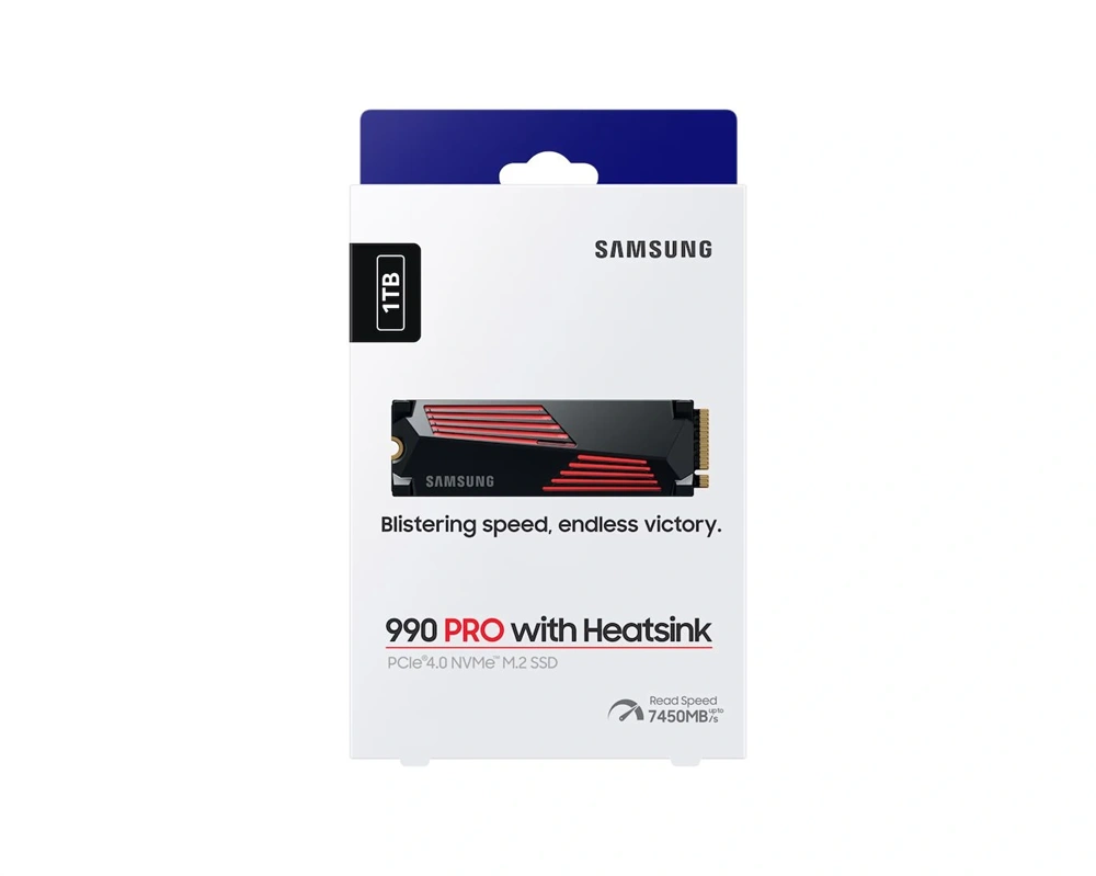 SAMSUNG 990 PRO with Heatsink NVMe™ M.2 SSD 1TB