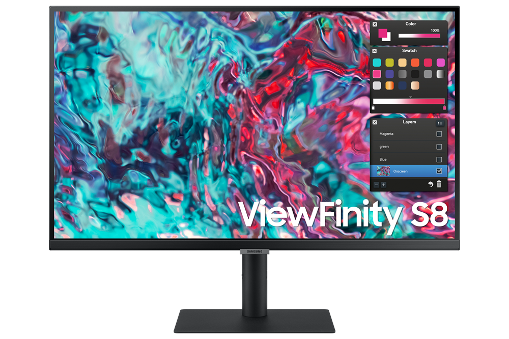 Samsung 27" S8 UHD IPS HDMI/USB/Thunderbolt/LAN monitor