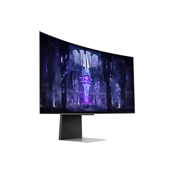 Samsung 34" LS34BG850SUXEN UWQHD Mini-DP/MicroHDMI/USB-C/WiFi/BT ívelt gamer smart OLED monitor