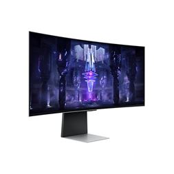 Samsung 34" LS34BG850SUXEN UWQHD Mini-DP/MicroHDMI/USB-C/WiFi/BT ívelt gamer smart OLED monitor