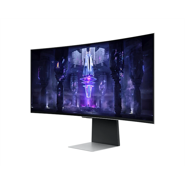 Samsung 34" LS34BG850SUXEN UWQHD Mini-DP/MicroHDMI/USB-C/WiFi/BT ívelt gamer smart OLED monitor
