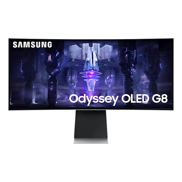 Samsung 34" LS34BG850SUXEN UWQHD Mini-DP/MicroHDMI/USB-C/WiFi/BT ívelt gamer smart OLED monitor