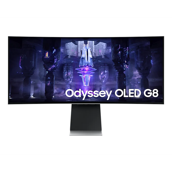 Samsung 34" LS34BG850SUXEN UWQHD Mini-DP/MicroHDMI/USB-C/WiFi/BT ívelt gamer smart OLED monitor