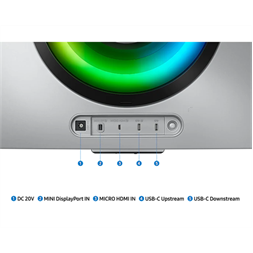 Samsung 34" LS34BG850SUXEN UWQHD Mini-DP/MicroHDMI/USB-C/WiFi/BT ívelt gamer smart OLED monitor