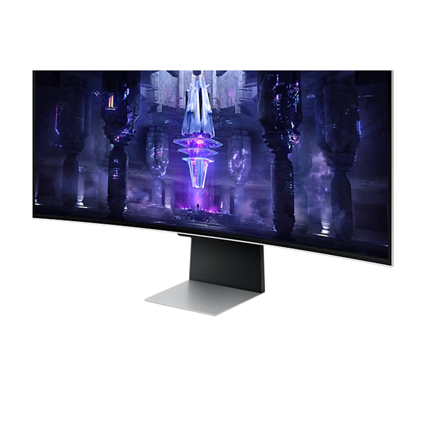 Samsung 34" LS34BG850SUXEN UWQHD Mini-DP/MicroHDMI/USB-C/WiFi/BT ívelt gamer smart OLED monitor