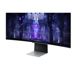 Samsung 34" LS34BG850SUXEN UWQHD Mini-DP/MicroHDMI/USB-C/WiFi/BT ívelt gamer smart OLED monitor