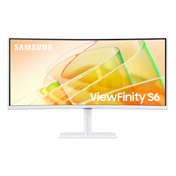 Samsung 34" LS34C650TAUXEN ViewFinity UWQHD 2K VA DP/HDMI/USB/Thunderbolt fehér ívelt monitor