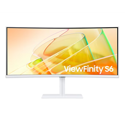 Samsung 34" LS34C650TAUXEN ViewFinity UWQHD 2K VA DP/HDMI/USB/Thunderbolt fehér ívelt monitor