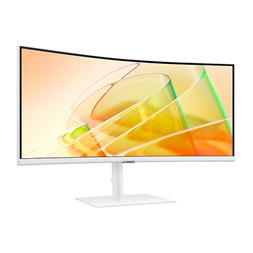 Samsung 34" LS34C650TAUXEN ViewFinity UWQHD 2K VA DP/HDMI/USB/Thunderbolt fehér ívelt monitor