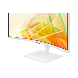 Samsung 34" LS34C650TAUXEN ViewFinity UWQHD 2K VA DP/HDMI/USB/Thunderbolt fehér ívelt monitor