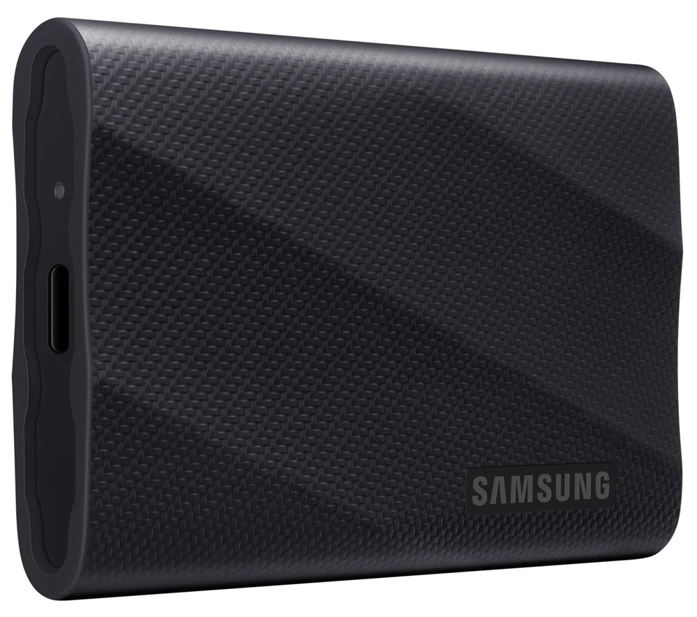SAMSUNG Portable SSD T9 USB 3.2 Gen 2x2 2TB, Black