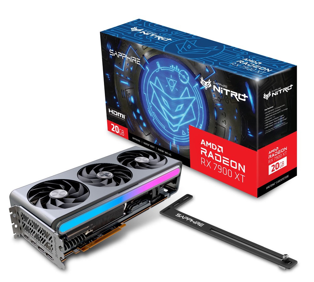SAPPHIRE AMD Radeon RX 7900 XT NITRO+ 20GB GDDR6 (11323-01-40G) Videokártya