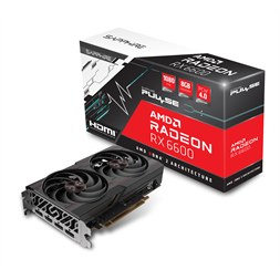 SAPPHIRE PULSE RX 6600 GAMING AMD 8GB GDDR6 128bit PCIe videokártya