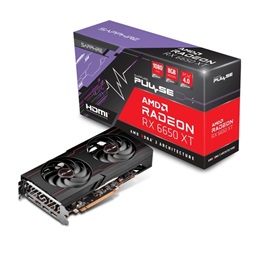 SAPPHIRE PULSE Radeon RX 6650 XT AMD 8GB GDDR6 128bit PCIe videókártya
