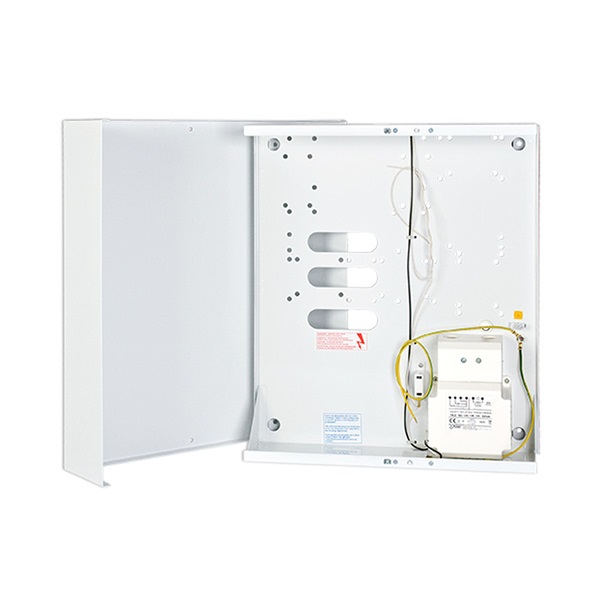 SATEL OMI3 transzformátor/230/20Vac/50 VA/50 Hz/levehető előlap/fém központ doboz
