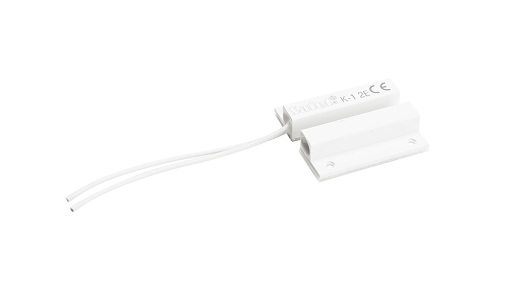 SATEL SK12E felületre szerelhető/fehér színű/2EOL/NC/mágneses nyitásérzékelő