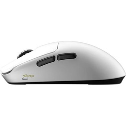 SCYROX V6 vezeték nélküli fehér optikai gamer egér
