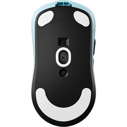 SCYROX V6 vezeték nélküli kék optikai gamer egér