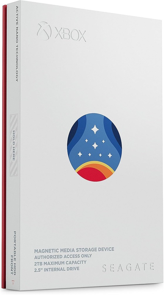 SEAGATE FireCuda Starfield Special Edition 2,5" 2TB USB 3.0 külső winchester