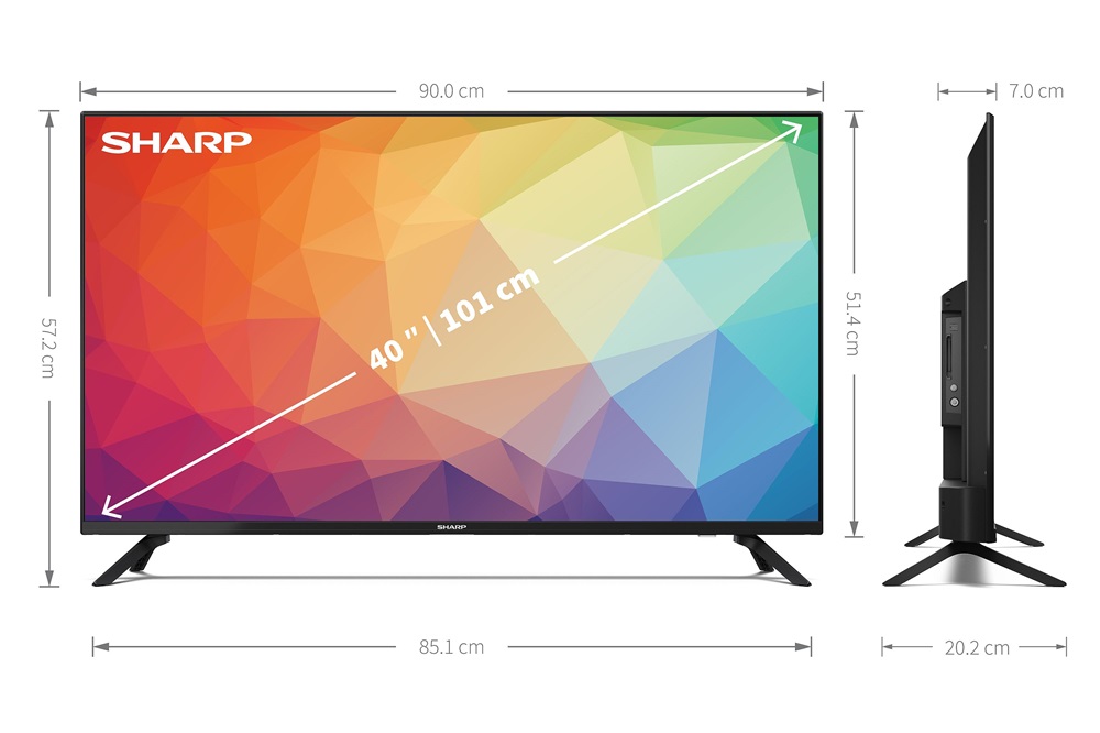 Sharp 40" 40FG2EA Full HD Android Smart LED TV