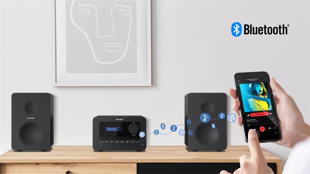 SHARP XL-B514(BK) Tokyo FM bluetooth Mikro Hifi