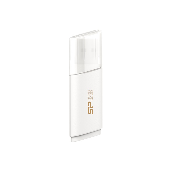 Silicon Power 32GB USB 3.2 Gen 1 A fehér Blaze B06 Flash Drive