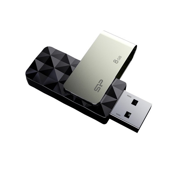 Silicon Power 8GB USB 3.2 Gen 1 A fekete Blaze B30 Flash Drive