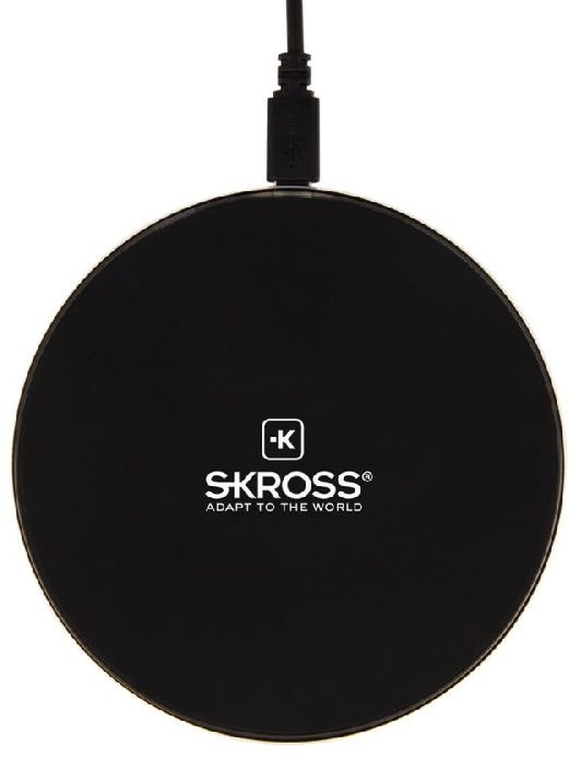 SKROSS QI vezetéknélküli töltő 1A / USB kábel