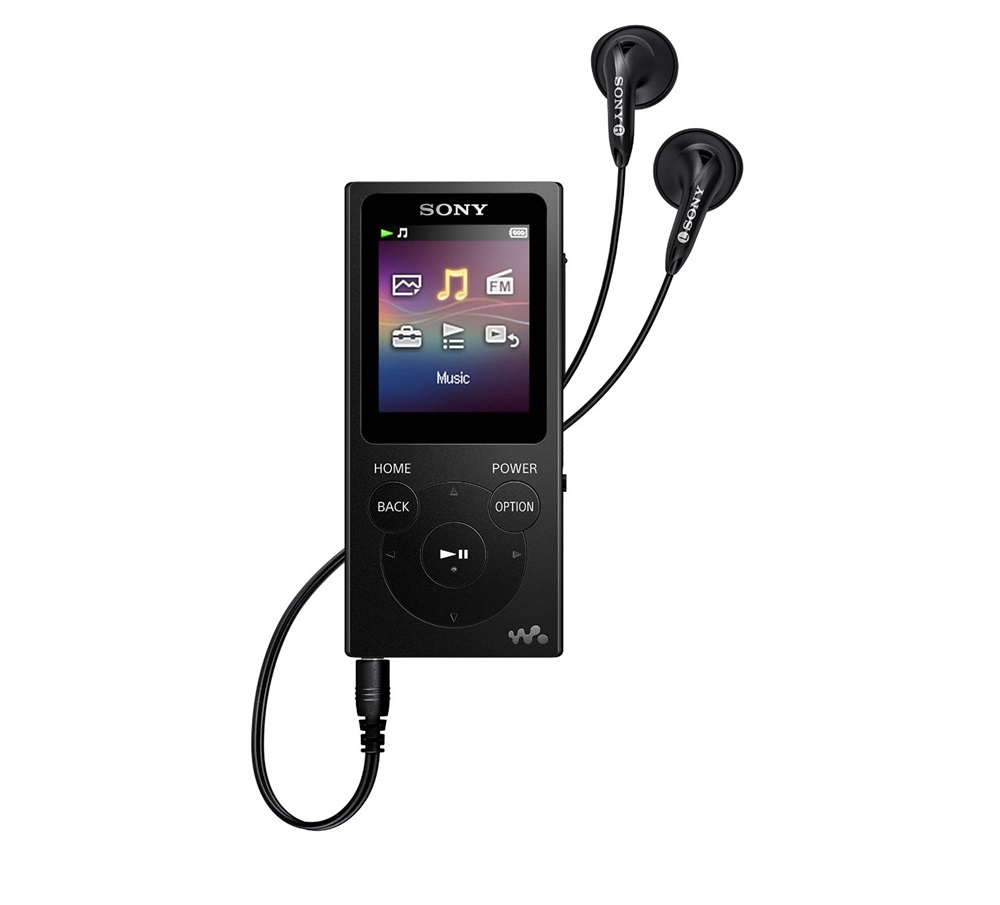 SONY NWE394B.CEW 8GB fekete MP3 lejátszó FM rádióval