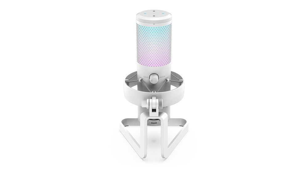 SPC Gear AXIS Onyx White USB streaming mikrofon