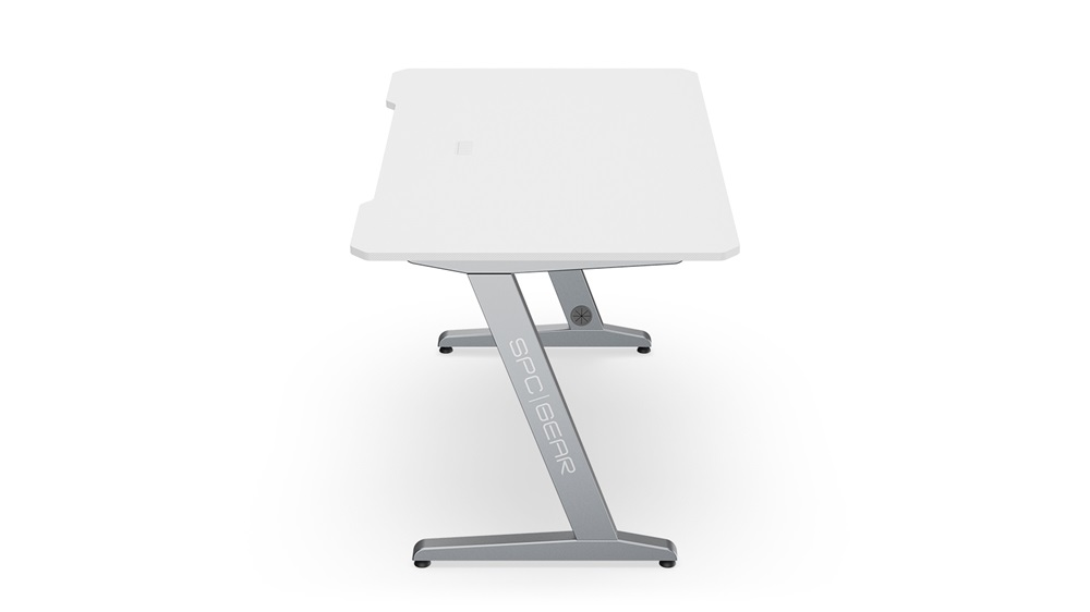 SPC Gear GD100 Onyx White fehér gamer asztal