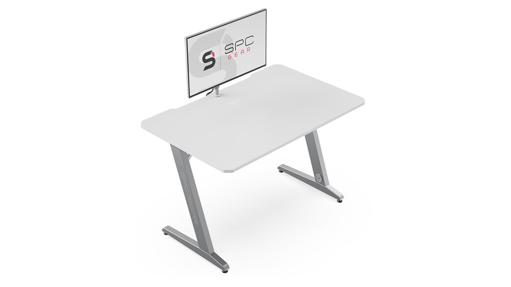 SPC Gear GD100 Onyx White fehér gamer asztal