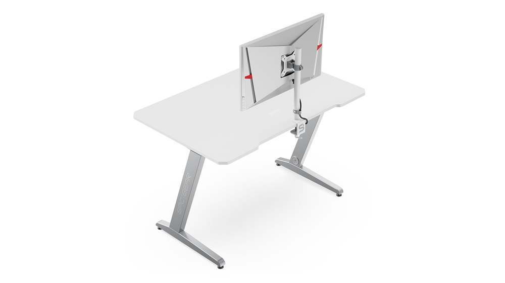 SPC Gear GD100 Onyx White fehér gamer asztal