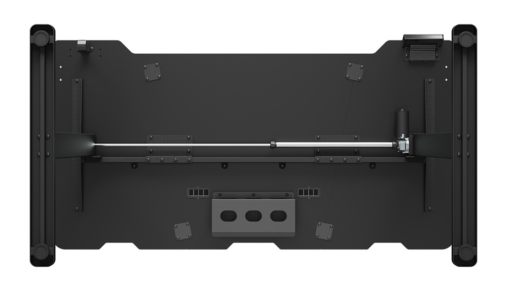 SPC Gear GD700E fekete motorosan állítható gamer asztal