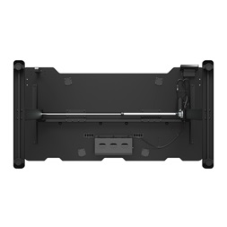 SPC Gear GD700E fekete motorosan állítható gamer asztal