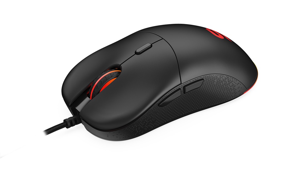 SPC Gear GEM fekete gamer egér
