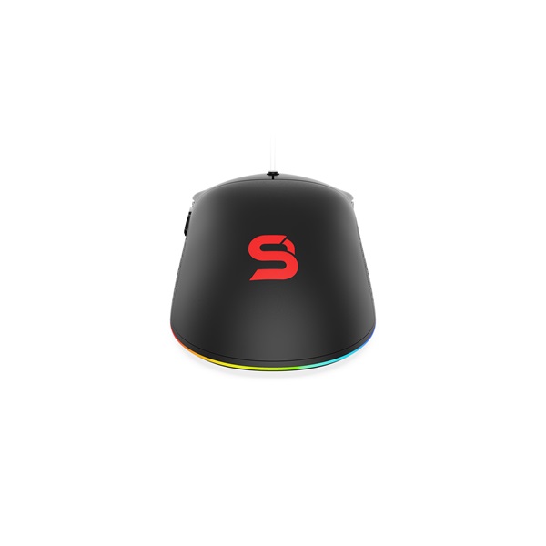 SPC Gear GEM fekete gamer egér