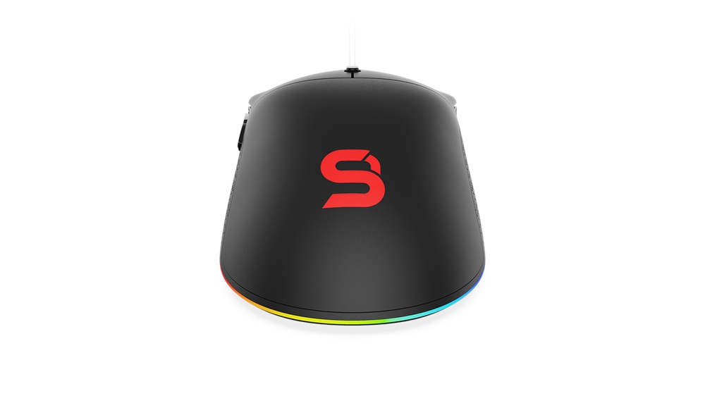 SPC Gear GEM fekete gamer egér