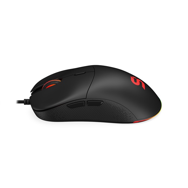 SPC Gear GEM fekete gamer egér