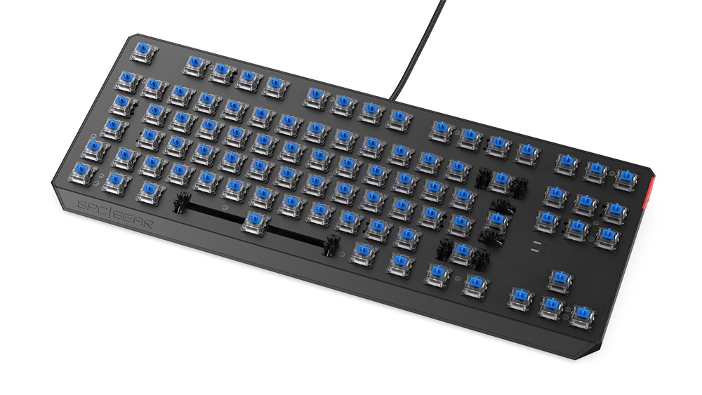 SPC Gear GK630K HU Tournament (Kailh Blue) RGB mechanikus gamer billentyűzet