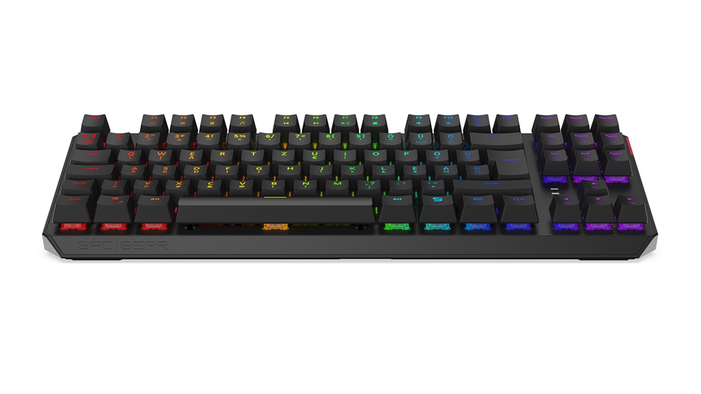 SPC Gear GK630K HU Tournament (Kailh Blue) RGB mechanikus gamer billentyűzet