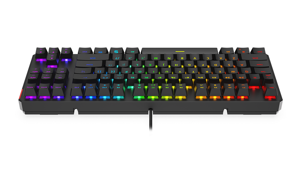 SPC Gear GK630K US Tournament (Kailh Blue) RGB mechanikus gamer billentyűzet