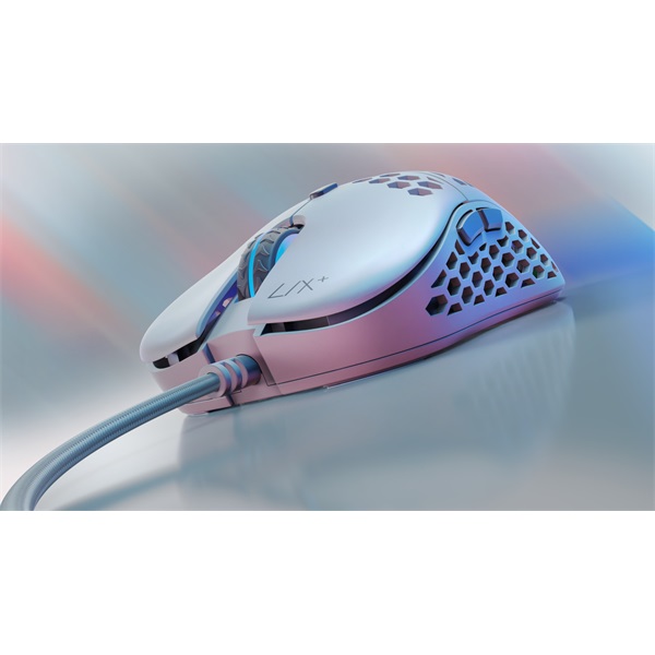 SPC Gear LIX Plus Onyx fehér gamer egér