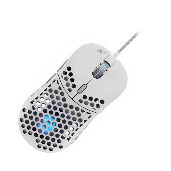 SPC Gear LIX Plus Onyx fehér gamer egér