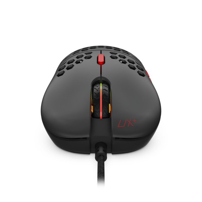 SPC Gear LIX Plus fekete gamer egér
