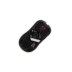 SPC Gear LIX Wireless fekete vezeték nélküli gamer egér