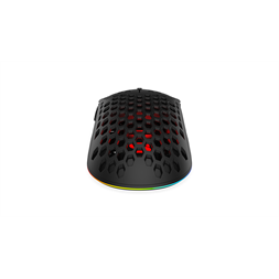 SPC Gear LIX Wireless fekete vezeték nélküli gamer egér
